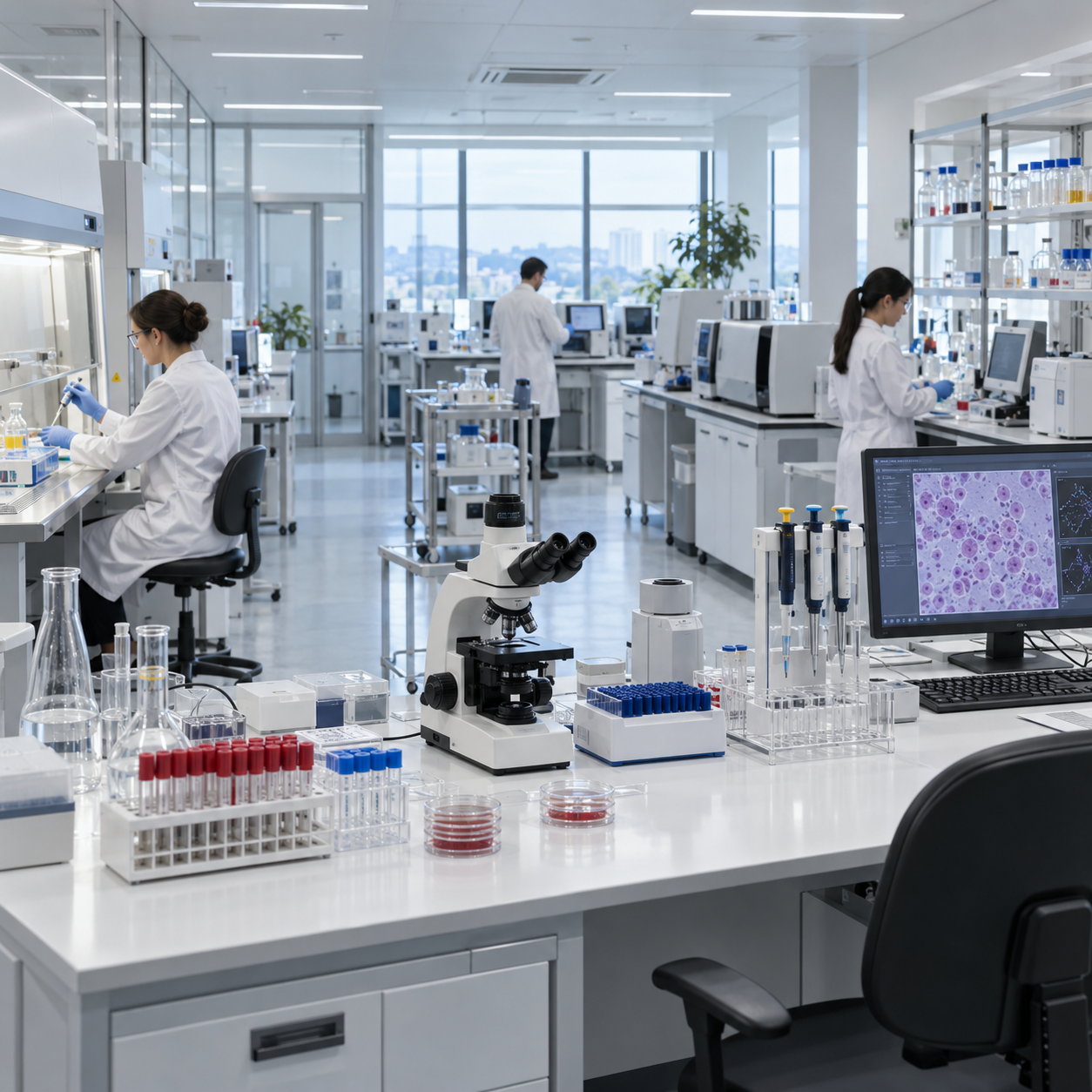 Kocaeli Sistem Laboratuvarları laboratuvar ortamı